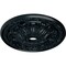 Ekena Millwork Flagstone Ceiling Medallion (Fits Canopies up to 3 7/8"), 30"OD x 3 7/8"ID x 3 1/4"P, Night Shade CM30FLNSF - alternate 3